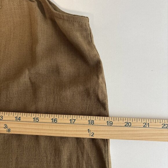 Lulus Overalls Brown Wide Leg Jumper Adjustable Shoulder Straps Women's XS Boho - Picture 7 of 10